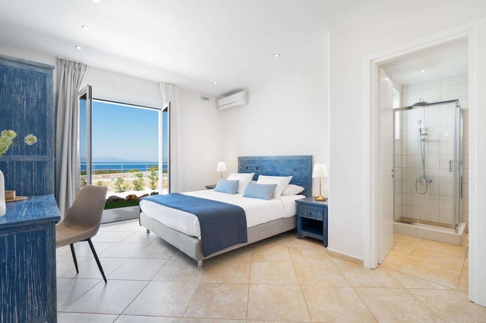 Villa Hemera Ocean View Private Heated Pool Chorafakia ภายนอก รูปภาพ