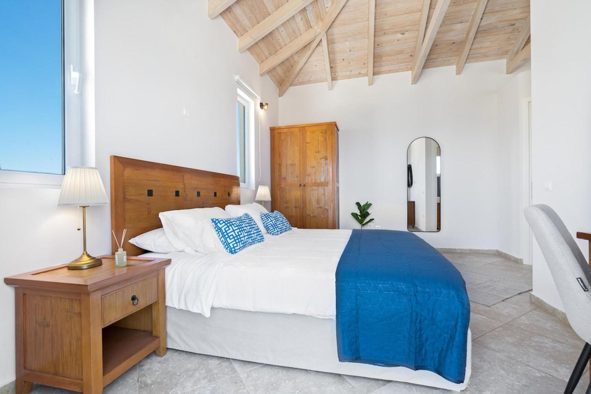 Villa Hemera Ocean View Private Heated Pool Chorafakia ภายนอก รูปภาพ